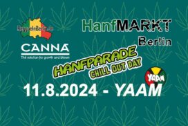 Am 11.8. Chillout Day im Yaam mit der Hanfparade